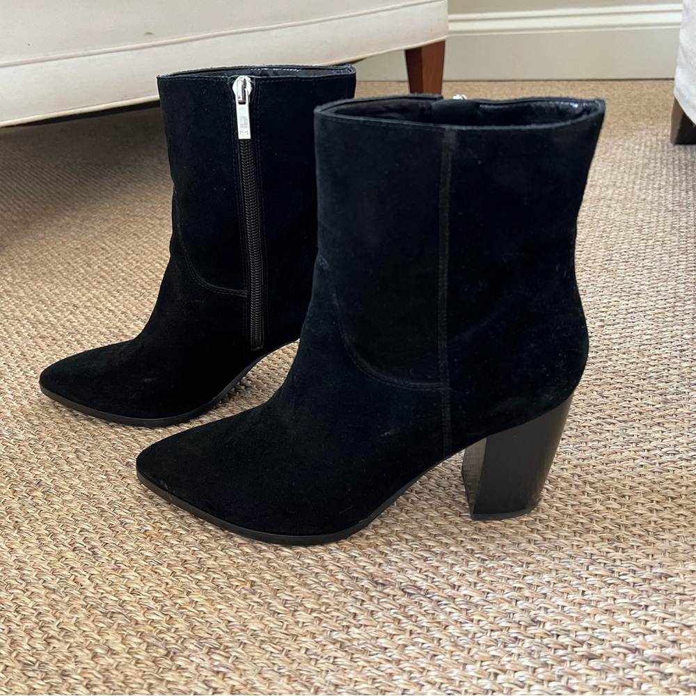 Marc Fisher Black Heeled Boots